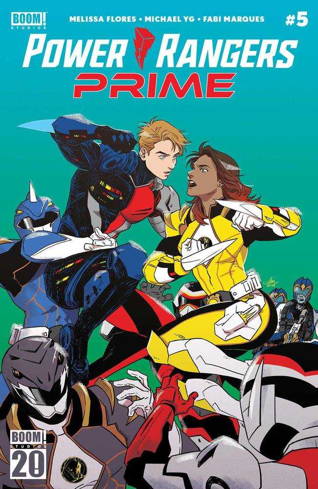 Power Rangers Prime #5 Cover J Foc Reveal