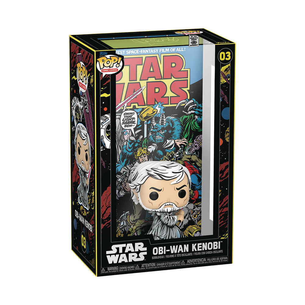 Pop Comic Cover Star Wars Obi Wan Figure