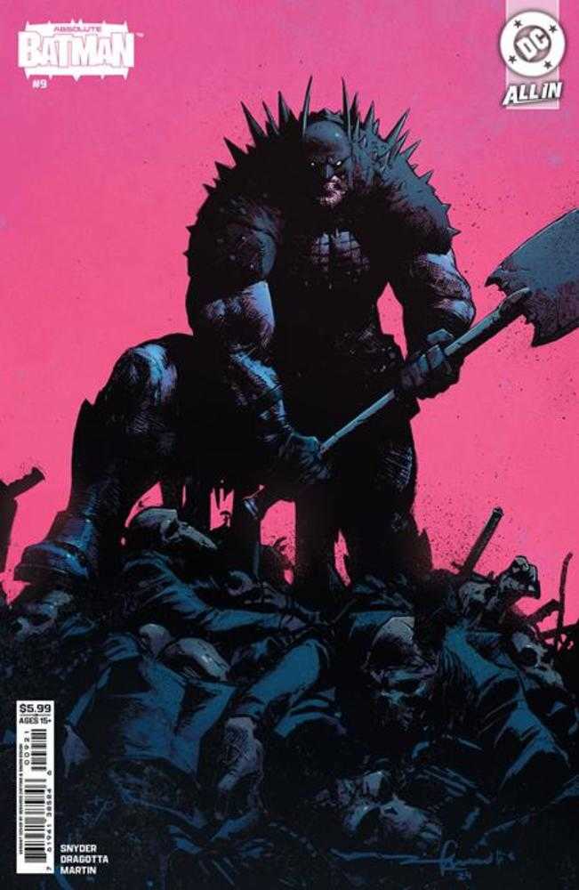 Absolute Batman #9 超レアエクスクルーシブ表紙 アメコミリーフ Absolute Batman #9 Exclusive Trade Foil Cover Variant Signed