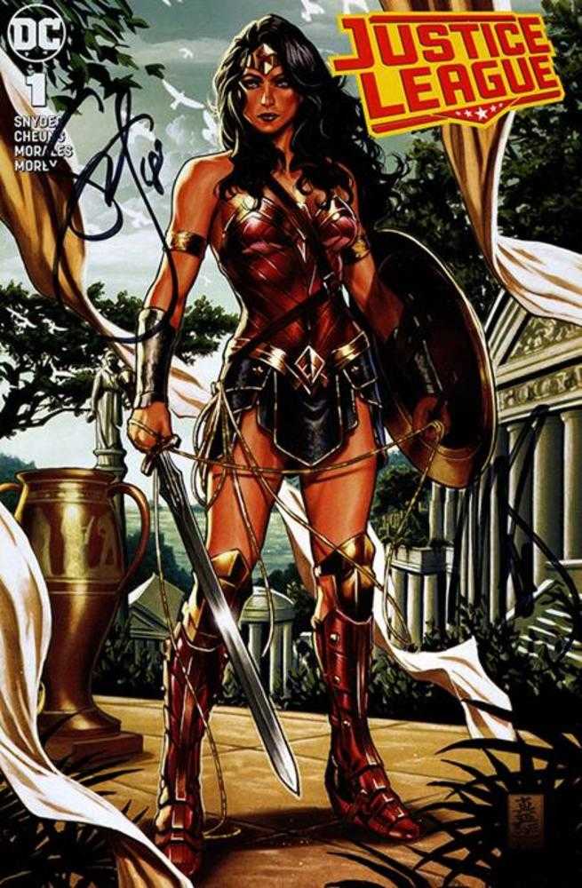 Df Justice League #1 Csa Exclusive Variant Signed By Scott Snyder And Mark Brooks