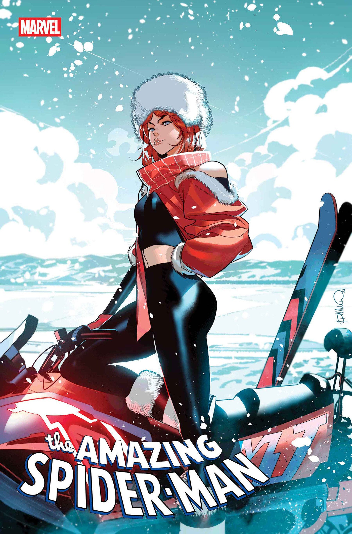 Amazing Spider-Man #18 Simone Di Meo Winter Break Variant