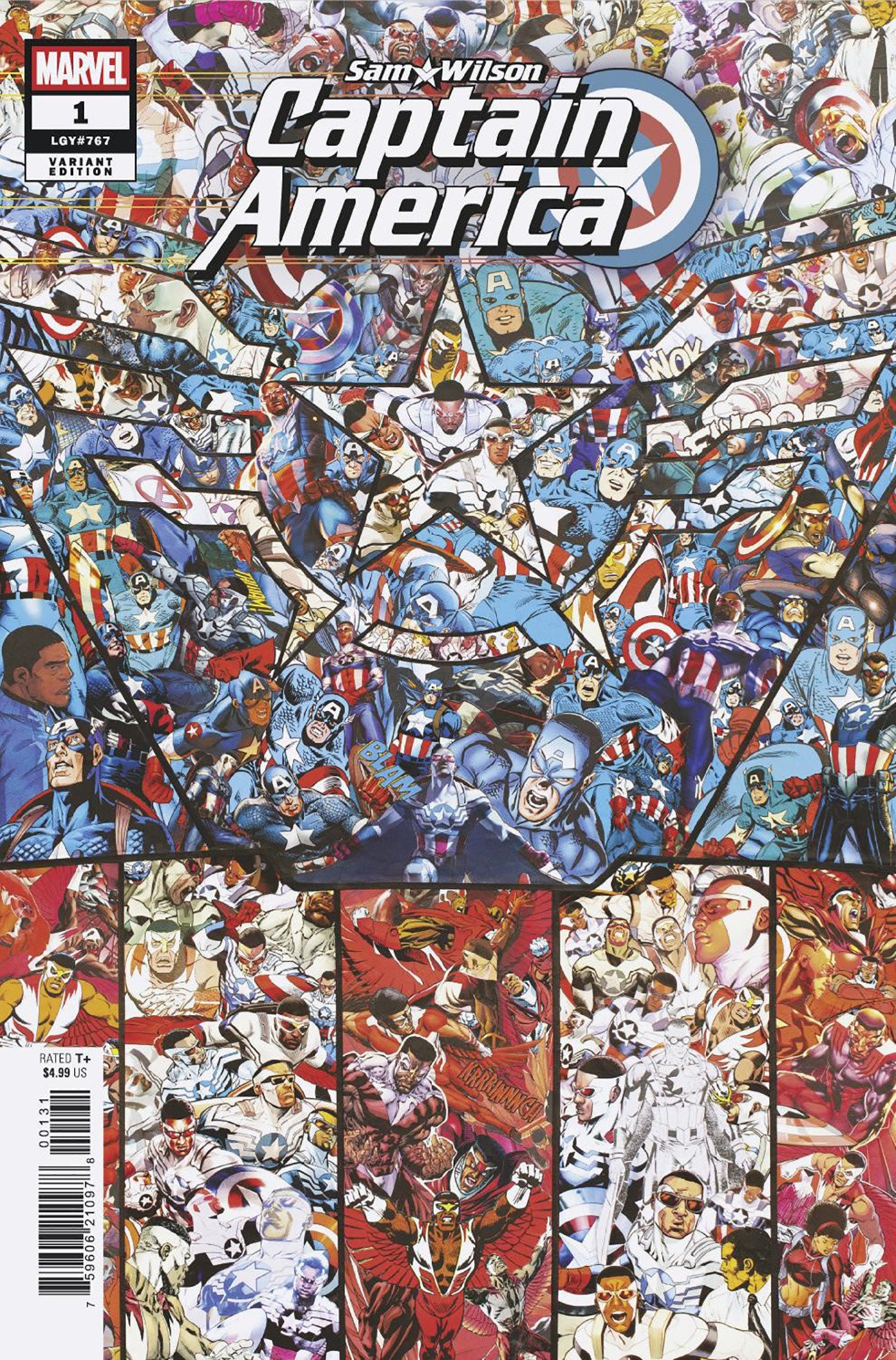 Sam Wilson Captain America #1 (Of 5) Mister Garcin Variant
