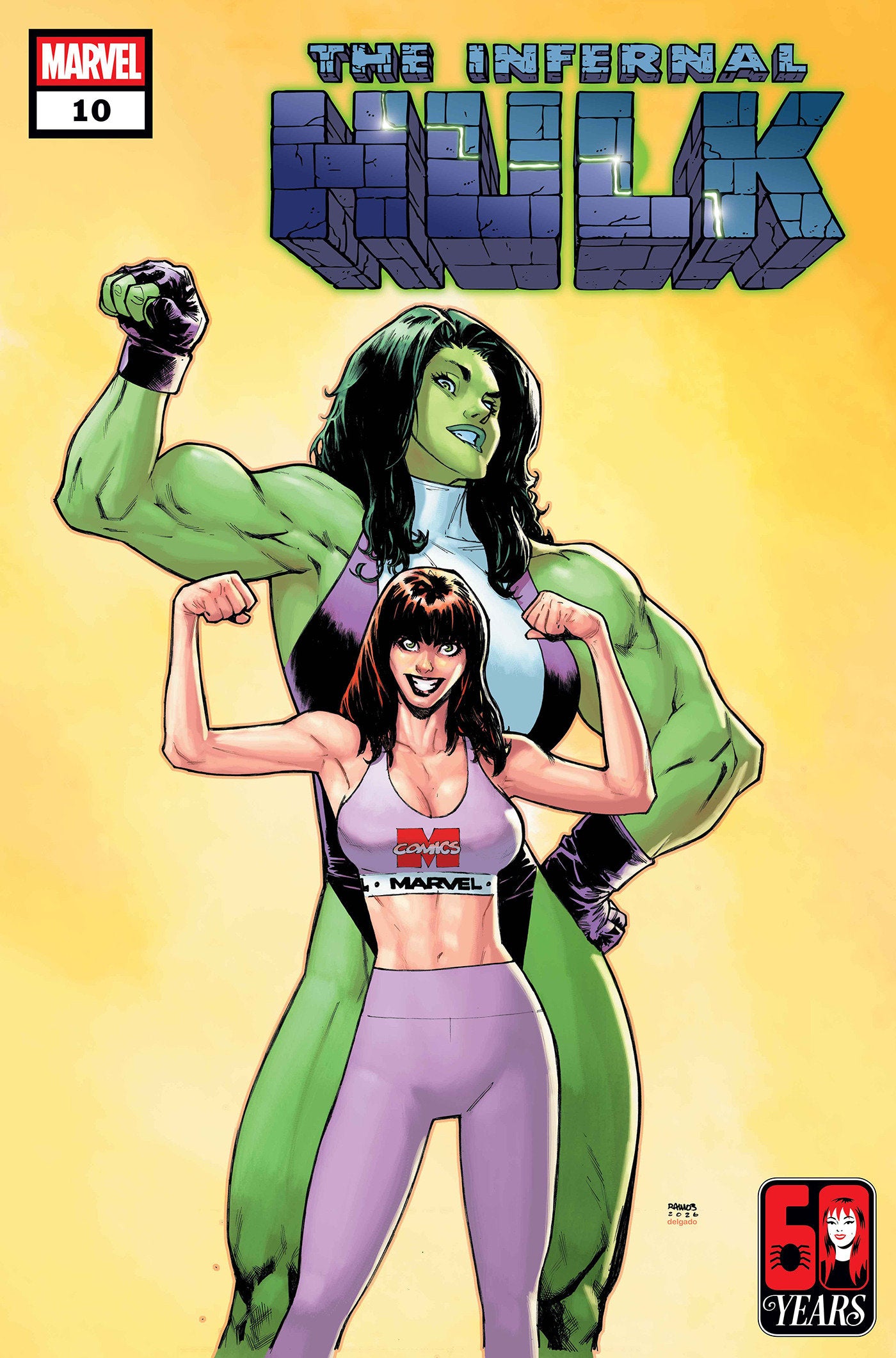 Infernal Hulk #10 Humberto Ramos Mary Jane Watson Variant