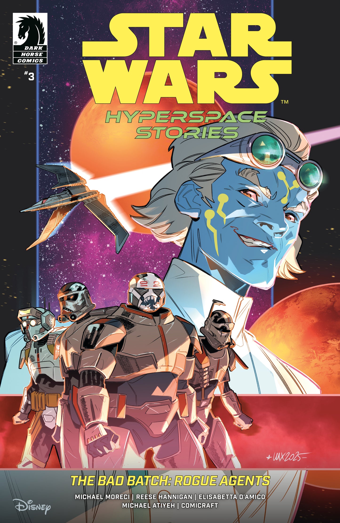 Star Wars: Hyperspace Stories: The Bad Batch Rogue Agents #3 (Cover A) (Valeria Favoccia)