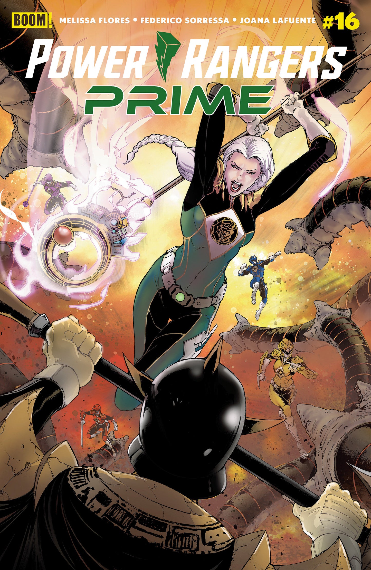 Power Rangers Prime #16 A Main (Dressed, Griffith)