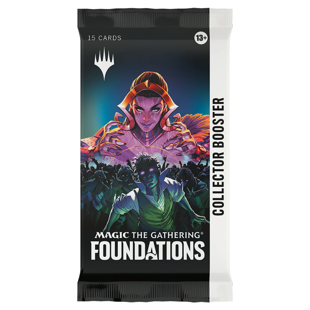 Magic The Gathering Ccg Foundations- Collector Booster Pack