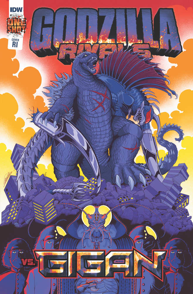 Godzilla Rivals vs Gigan One Shot Cover B 10 Copy Variant Edition Gonzalez