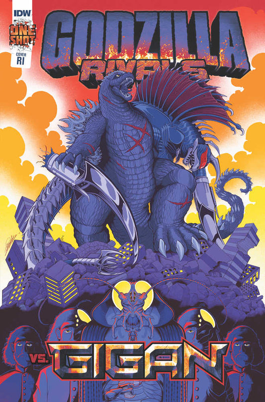 Godzilla Rivals vs Gigan One Shot Cover B 10 Copy Variant Edition Gonzalez