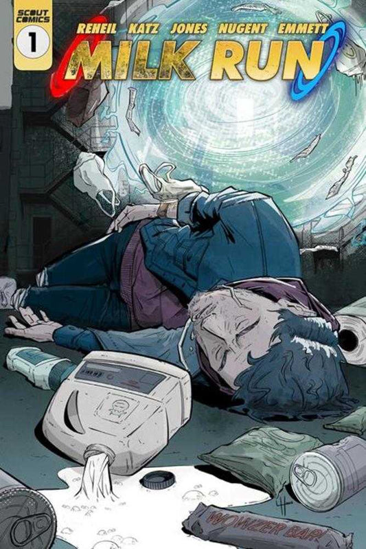 Milk Run #1 Cover B Laura Helsby
