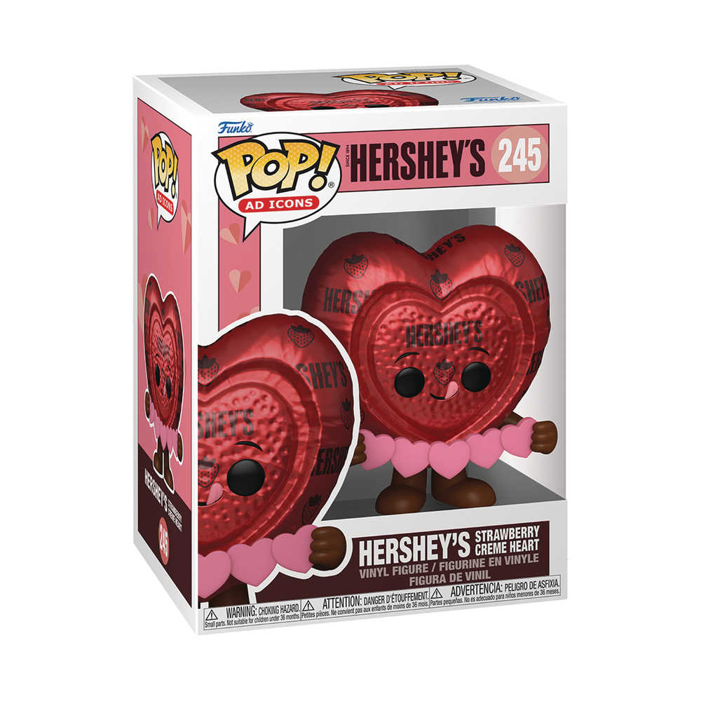 Pop Ad Icons Hersheys Strawbncreme Heart Figure