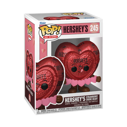 Pop Ad Icons Hersheys Strawbncreme Heart Figure