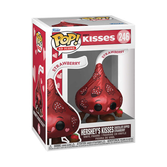 Pop Ad Icons Hersheys Strawbncreme Kiss Figure