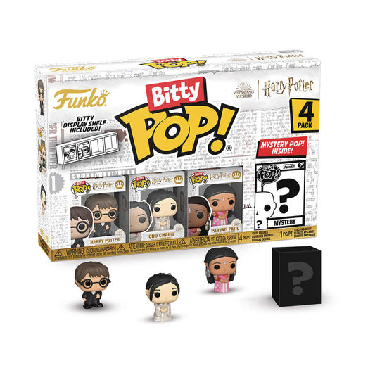 Bitty Pop Hp Goblet Of Fire Harry 4pk Figure