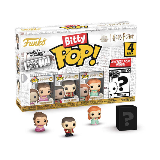 Bitty Pop Hp Goblet Of Fire Hermione 4pk Figure