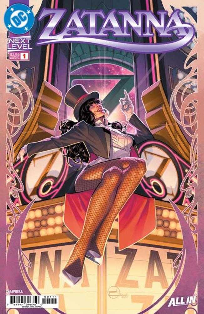 Zatanna (2026) #1 Cover A Jamal Campbell
