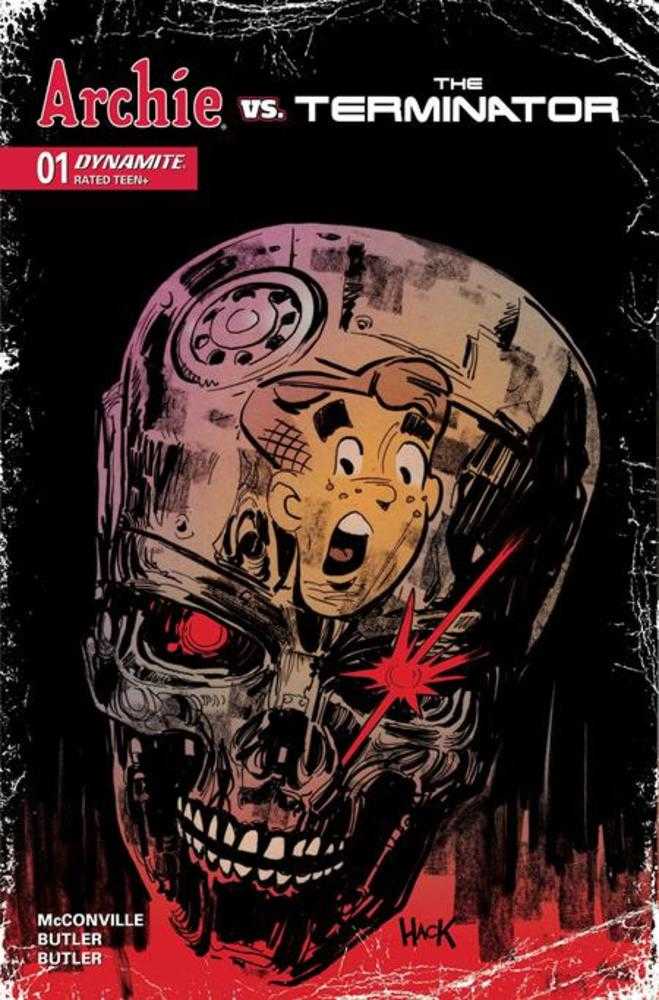 Archie vs The Terminator #1 Cover M 1 in 10 Robert Hack Foil Variant