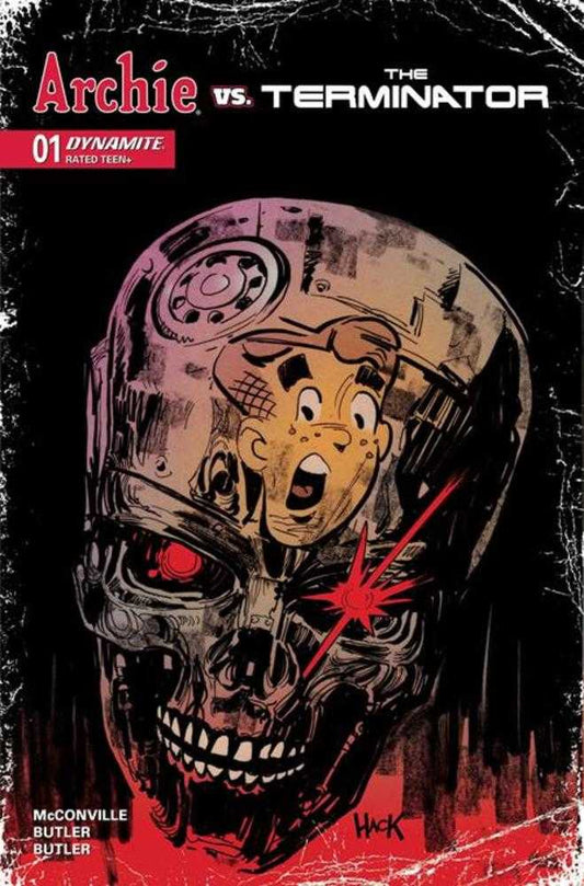 Archie vs The Terminator #1 Cover M 1 in 10 Robert Hack Foil Variant