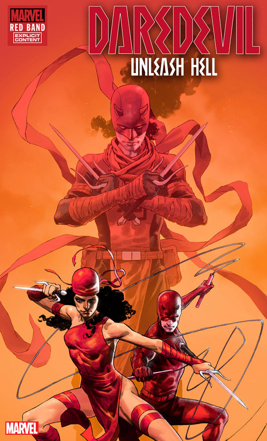 Daredevil Unleash Hell Red Band #1 (Of 5) Opena Variant (Bag)