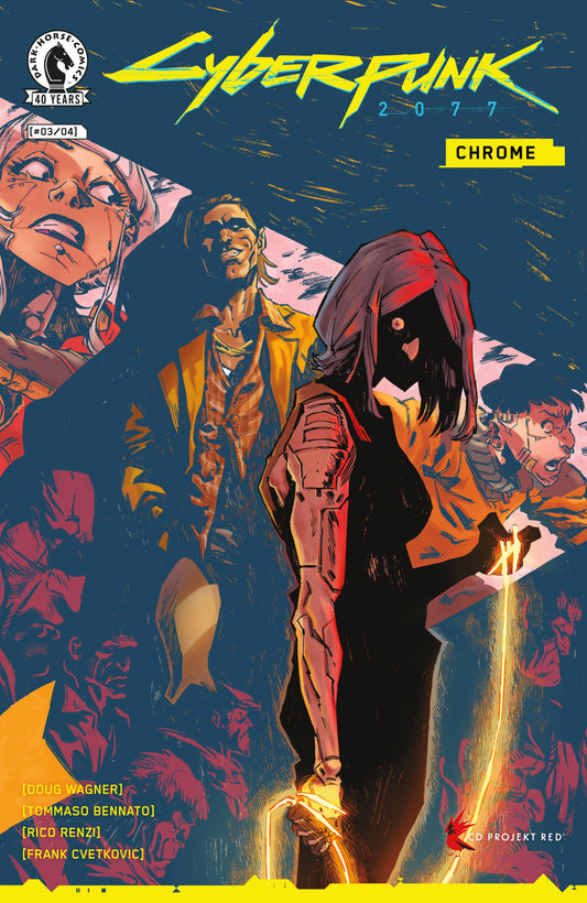 Cyberpunk 2077: Chrome #3 (Cover A) (Tommaso Bennato)