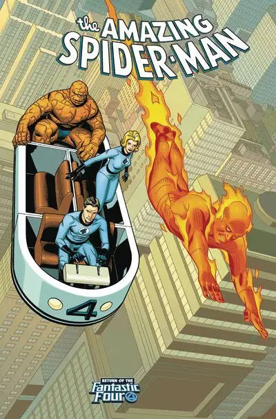 Amazing Spider-Man #4 Sprouse Return Of Fantastic Four Variant