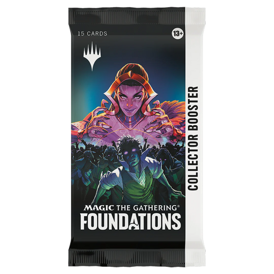 Magic The Gathering Ccg Foundations- Collector Booster Pack