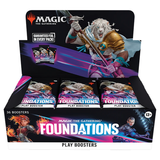 Magic The Gathering Ccg Foundations Play Booster Box