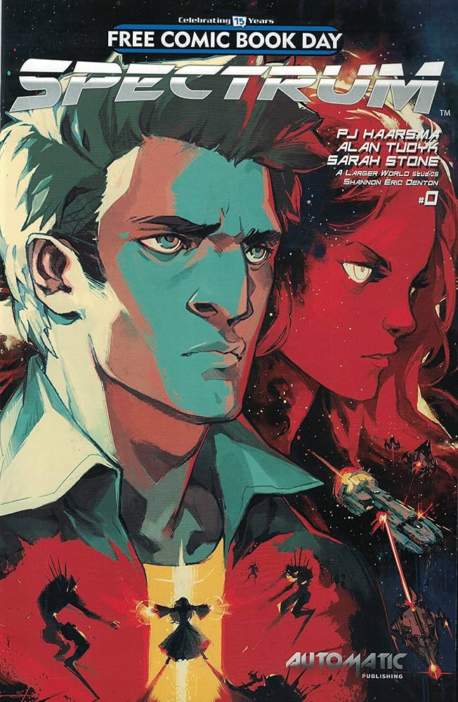 Free Comic Book Day 2016 Con Mans Spectrum #0