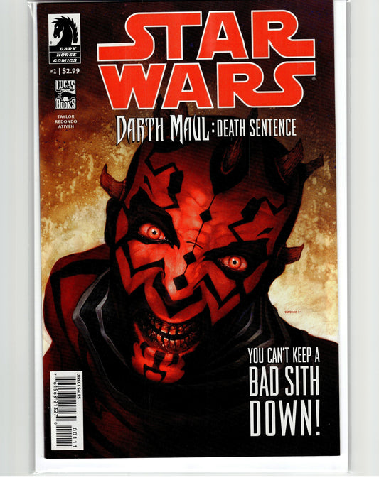 Star Wars Darth Maul Death Sentence #1 (Of 4)